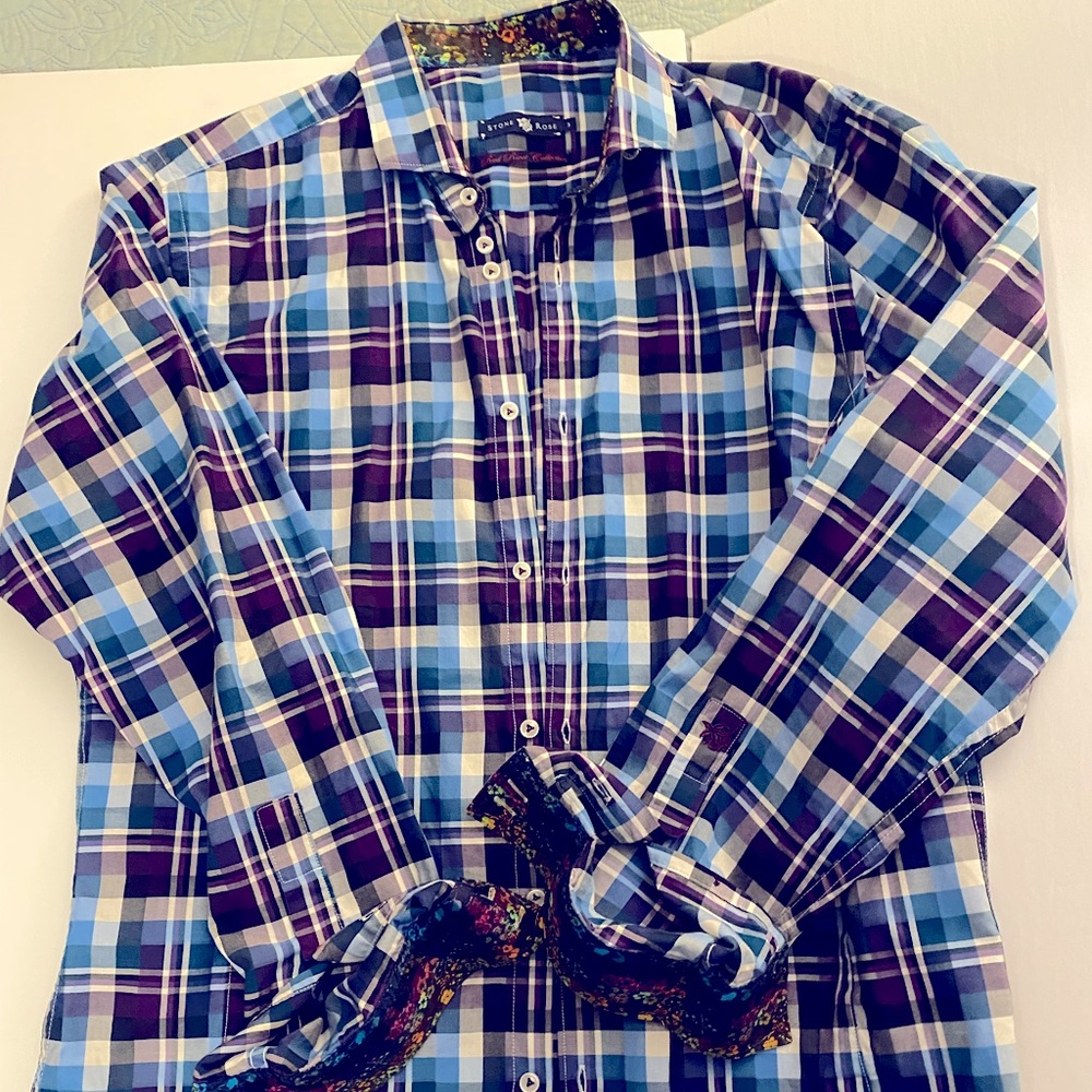 Stone Rose Red Rivet Collection M Blue/Purple